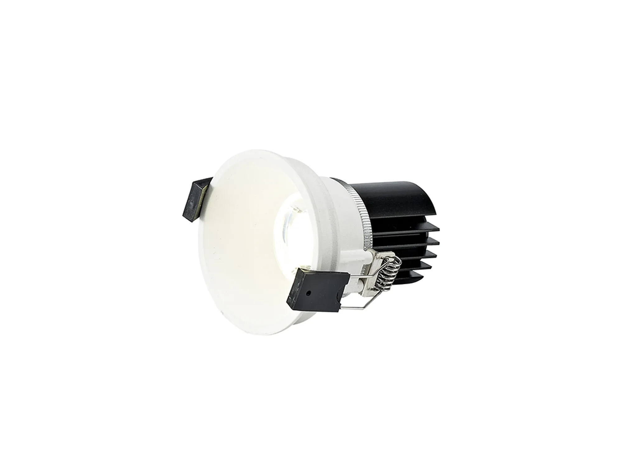 DM200720  Bania 10 Tridonic Powered 10W 2700K 710lm 36° CRI>90 LED Engine White Fixed Recessed Spotlight; Inner Glass cover; IP65